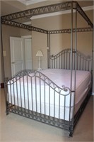 Metal Frame Canopy Style Bed Full Size