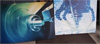 Large print of industrial on canvas set of 21 5