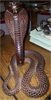 Amazing hand carved king cobra incense burner