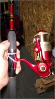Brand new fishing rod and reel
