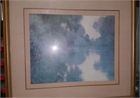 Nicely matted picture and frame 26" X 30"