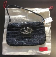 Valentino Black Beaded Purse