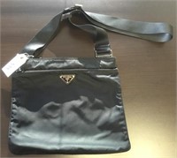 Prada Vela Flat Crossbody Bag