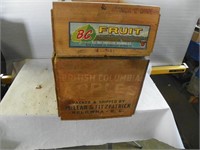 BC fruit & BC apple box