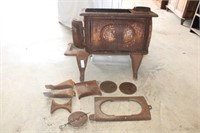 Cast Iron Stove with Two Top
