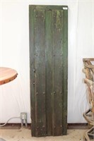 Antique Painted Wood Door