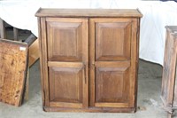 Two Door Cabinet with Four Inset Raised