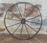 Metal Antique Wagon Wheel