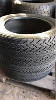 Pair of Pirelli conturato P7 tires