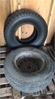 Lot of two 16" tires