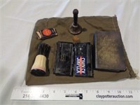 Vintage Military Style Shaving Kit