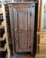Rustic Wood Standing Cabinet