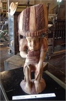 Hand Carved African Statue