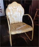 Vintage Iron Patio Chair