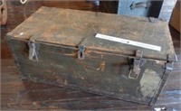 Very Old Army Trunk