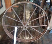 Antique Iron Wheel 2