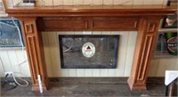 Custom Wood Fireplace Mantle