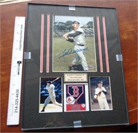 Autographed TED WILLIAMS Photos