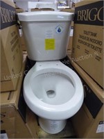 Briggs 1.28 gpf elongated bowl toilet