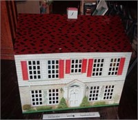 Vintage Tin Doll House Toy