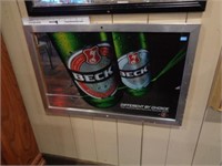 BECK Beer Mirrored Bar Ad