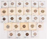 Coin Canadian Silver Dimes Early Dates 1913-1944