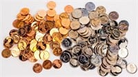 Coin Proof Cents & Nickels 200 Coins
