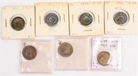 Coin Shield & Liberty Nickels 1800'S  Nice!