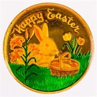 Coin 1 Ounce .999 Silver Easter