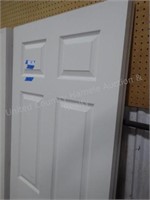 Reeb 32" x 80" white pan. door slabs int.