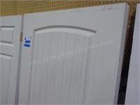 Reeb 36" x 80" white pan. door slabs int.
