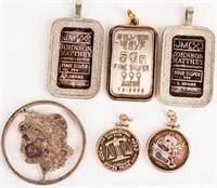 Coin Assorted Silver Coins & Jewelry