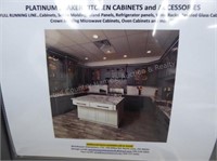 Platinum Shaker kitchen cabinet set
