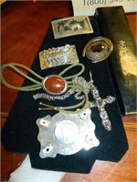 Belt Buckles, Bolo Ties, & More