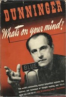 Dunninger/Gibson. What's On Your Mind - Signed