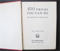 Thurston, Howard. 400 Tricks you Can Do