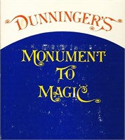 Dunninger, Joseph. Monument to Magic