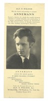Annemann - Very Early Promotional Brochure