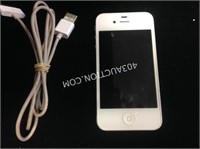 iPhone 4S w/ Charger & Case - Working!
