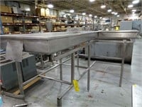 S/S L-SHAPED FEED TABLE