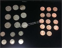 Lot of 29 Coins - Silver CDN Quarters, Dimes, etc