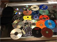 Lot of 20 Assorted CDs + CD Case