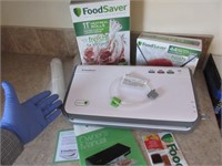 newer "food saver" machine & accessories
