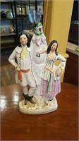 Staffordshire Figurine damaged and repaired