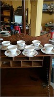 6 Shelley cups & saucers