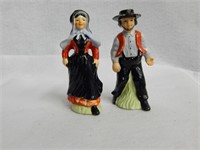 Amish Man and Wife Salt and Pepper Shakers