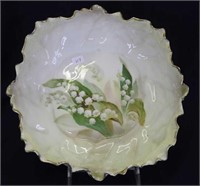 RS Germany Cabbage Leaf 9 1/2" bowl