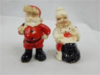 Old Santa and Mrs Claus S&P Set
