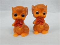 Older Plastic Small Critter S&P Shakers