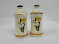 Retro Floral S&P Shakers
